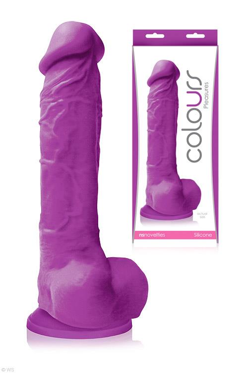 nsnovelties Pleasures 8" Dong with Suction Cup