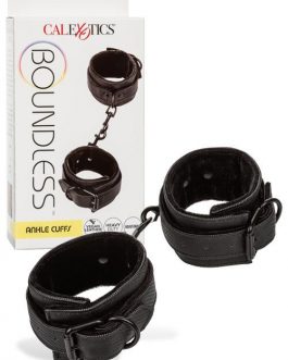 California Exotic Boundless Vegan Leather Ankle Cuffs