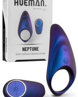 Hueman Neptune Vibrating Cock Ring With Remote