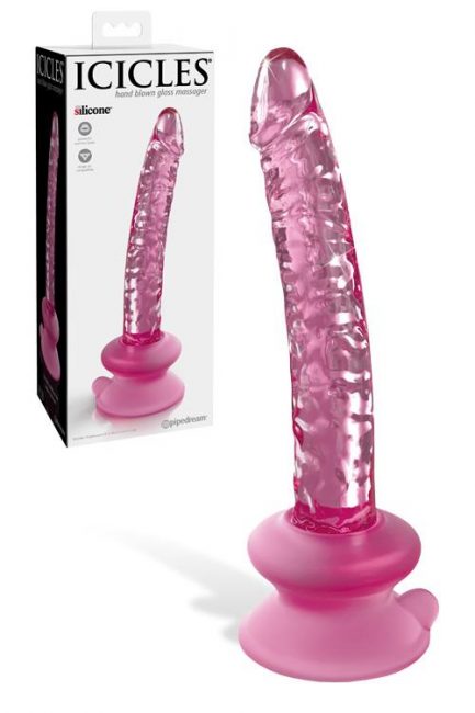 Pipedream 6.7" Realistic Glass Dildo with Suction Base