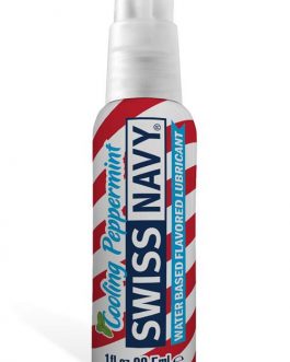 Swiss Navy Cooling Peppermint Flavoured Lubricant (30ml)