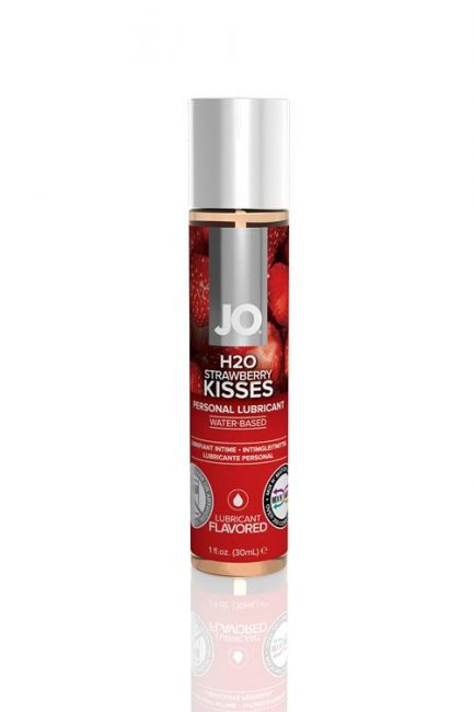 System JO Strawberry Kiss H2o Flavoured Lubricant (30ml)