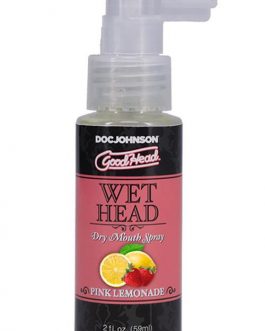 Doc Johnson Wet Head Dry Mouth Spray – Pink Lemonade (59ml)