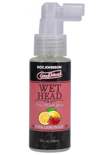 Doc Johnson Wet Head Dry Mouth Spray - Pink Lemonade (59ml)