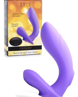 Inmi Tapping Silicone G-Spot Vibrator with Remote
