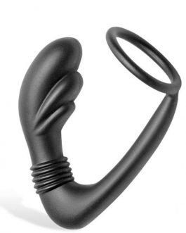 Master Series Prostate Massager with Cock Ring