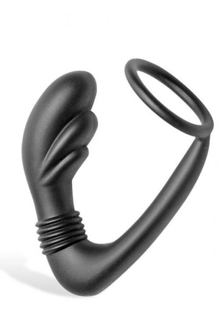 Master Series Prostate Massager with Cock Ring