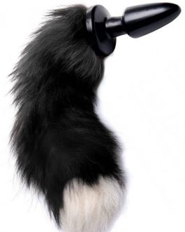 Tailz 4.5″ Butt Plug with Fluffy Fox Tail