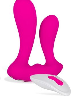 Adam and Eve Dual Entry Vibrator with Remote Control