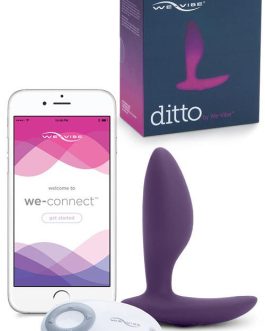 We-Vibe Ditto 3.5″ Vibrating Butt Plug With Remote & App