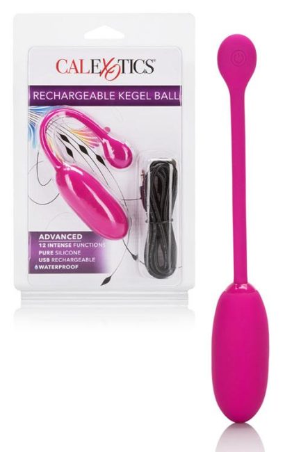 California Exotic USB-Rechargeable Silicone Corded Kegel Ball - Advanced