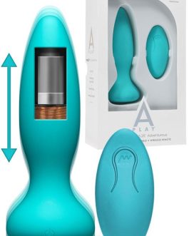 Doc Johnson A-Play Adventurous 5.25″ Thrusting Butt Plug With Remote