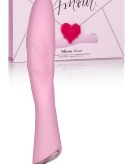 Jopen Amour Rechargeable Silicone 8″ Wand Vibrator