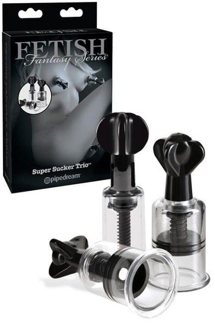 Pipedream Limited Edition Set of 3 Nipple/Clitoral Suckers