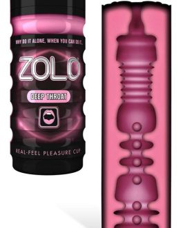 ZOLO Real-Feel Pleasure Cup Masturbator - Deep Throat