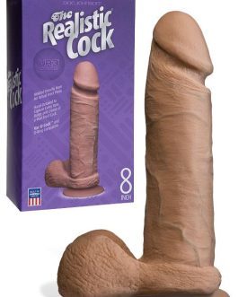 Doc Johnson Ultraskyn Realistic 8″ Cock with Suction Cup