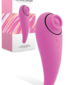 Feelz FemmeGasm 5.5″ Tapping & Tickling Vibrator with Pulsation