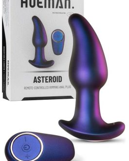 Hueman Asteroid 4.5″ Rimming Butt Plug With Remote