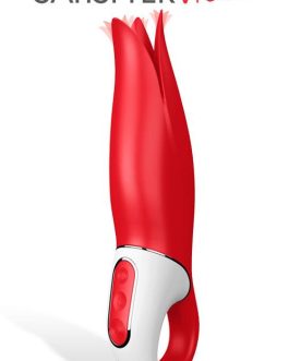 Satisfyer Power Flower 7.4″ Silicone Clitoral Vibrator