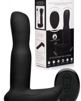 Under Control 6″ Vibrating & Stroking Prostate Massager with Heating & Remote