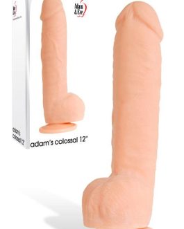 Adam and Eve 12″ Colossal Dildo with Suction Cup Base