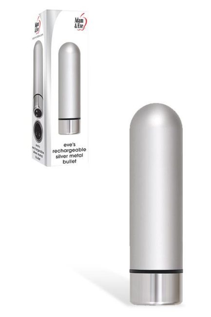 Adam and Eve 2.75" Rechargeable Metal Bullet Vibrator