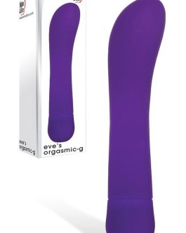 Adam and Eve 7.3" Silicone G-Spot Vibrator with Curved Tip