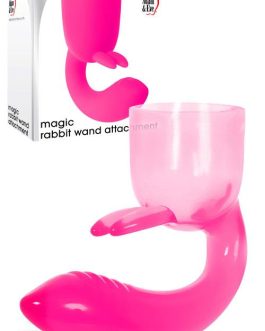 Adam and Eve Insertable 4.5" Magic Rabbit Wand Attachment