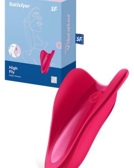 Satisfyer 2.7" High Fly Silicone Finger Vibrator